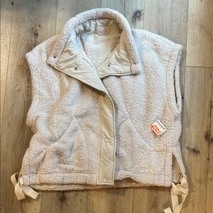 NWT Free People Scout It Out Fleece Vest